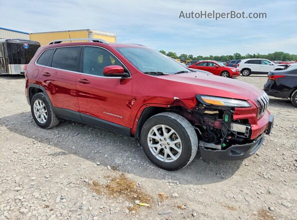 1C4PJMCBXHW614871 2017 JEEP CHEROKEE Red Front right