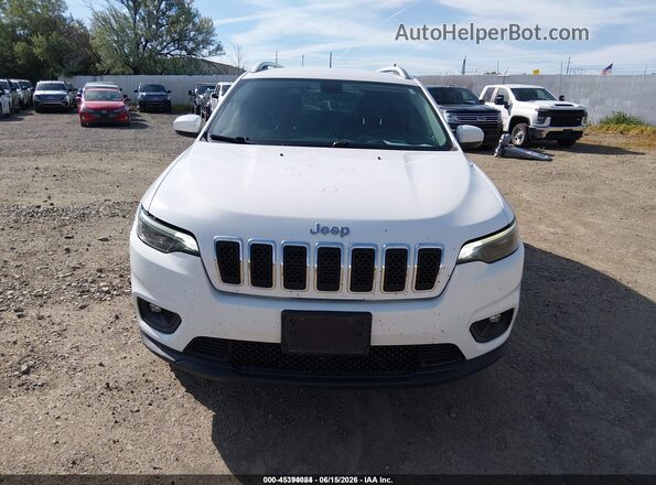 1C4PJMCBXKD444935 2019 JEEP CHEROKEE White ხელსაწყოთა პანელის ხედი
