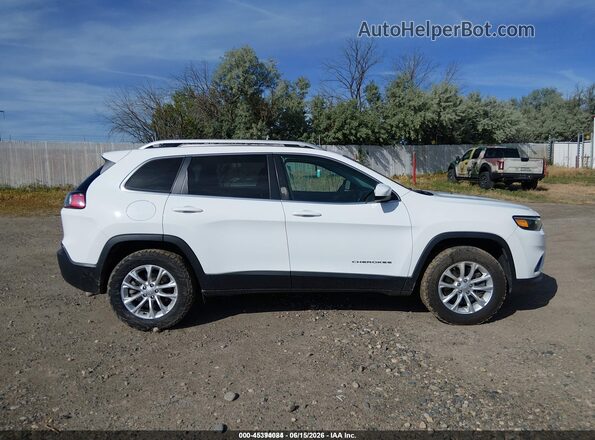 1C4PJMCBXKD444935 2019 JEEP CHEROKEE White უკანა სალონის ხედი