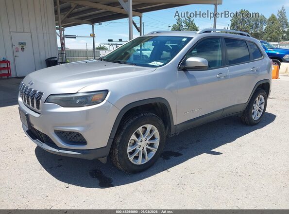 1C4PJMCBXLD643372 2020 JEEP CHEROKEE Silver Передня ліва чверть