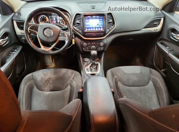 1C4PJMCS0GW139679 2016 JEEP CHEROKEE Черный Вид панели приборов