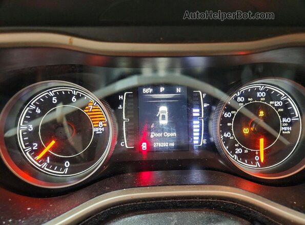 1C4PJMCS0GW139679 2016 JEEP CHEROKEE Черный Вид щитка приборов