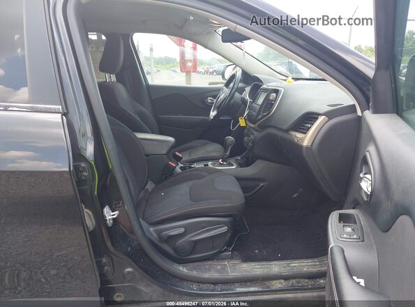 1C4PJMCS0GW170012 2016 JEEP CHEROKEE Black Widok wnętrza z przodu
