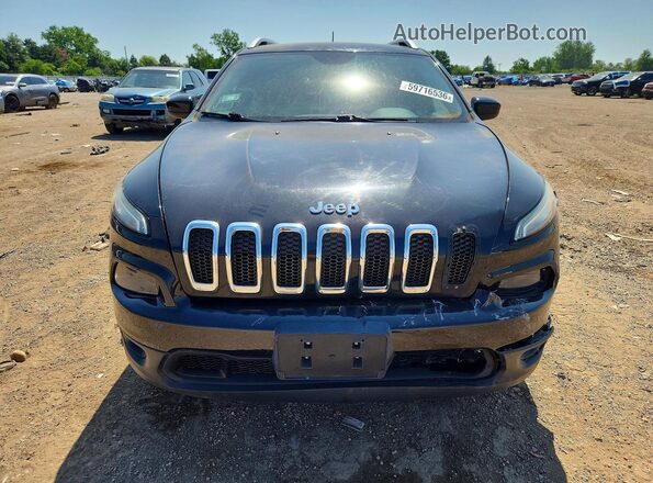 1C4PJMCS0GW215563 2016 JEEP CHEROKEE Черный Вид спереди