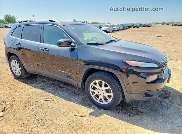 1C4PJMCS0GW215563 2016 JEEP CHEROKEE Черный Передняя правая четверть