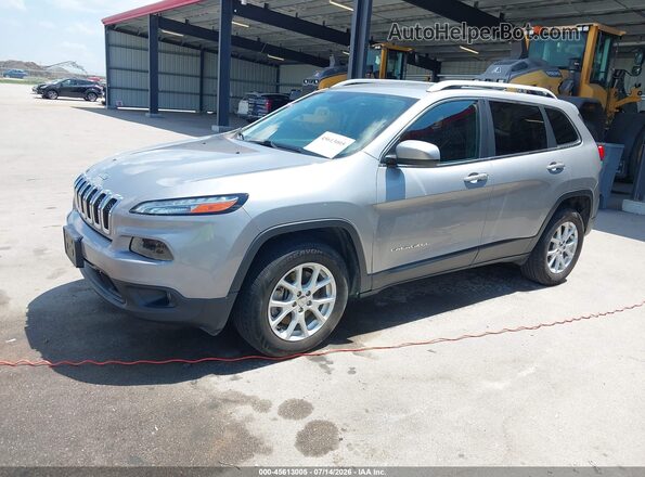1C4PJMCS0GW373529 2016 JEEP CHEROKEE Серебряный Передняя левая четверть