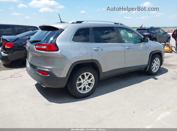 1C4PJMCS0GW373529 2016 JEEP CHEROKEE Серебряный Задняя правая четверть