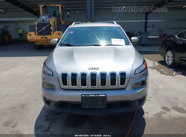 1C4PJMCS0GW373529 2016 JEEP CHEROKEE Серебряный Вид щитка приборов