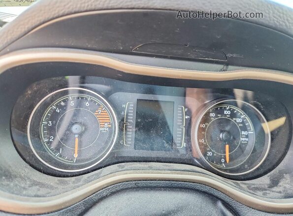 1C4PJMCS1GW106089 2016 JEEP CHEROKEE Silver Սարքավորումների վահանակի տեսք
