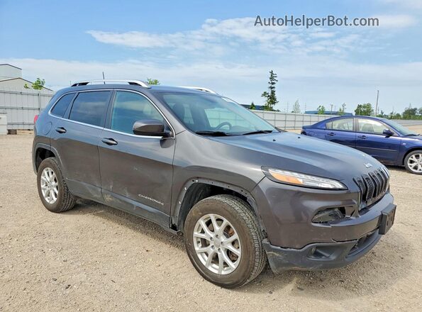 1C4PJMCS1HW531359 2017 JEEP CHEROKEE Gray Передня права чверть