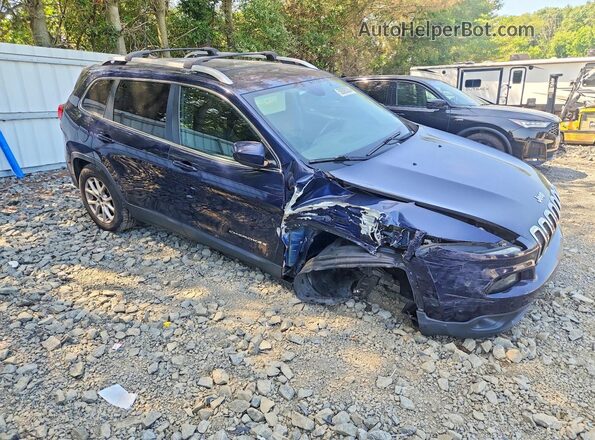 1C4PJMCS2GW338622 2016 JEEP CHEROKEE Blue Delantero derecho