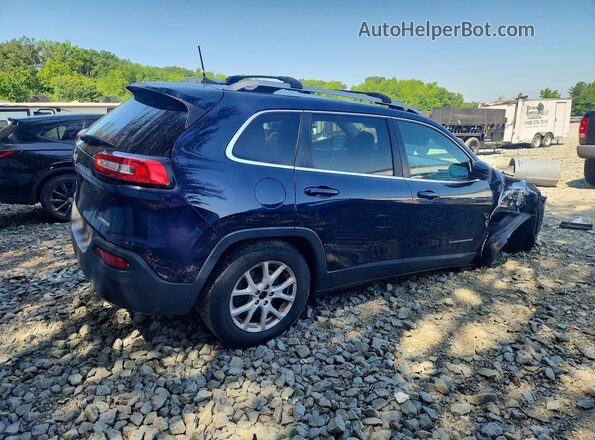 1C4PJMCS2GW338622 2016 JEEP CHEROKEE Blue Trasero derecho