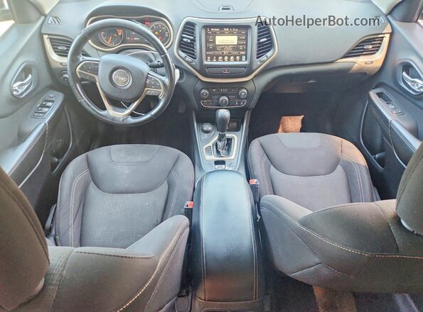 1C4PJMCS2GW338622 2016 JEEP CHEROKEE Blue Vista del salpicadero