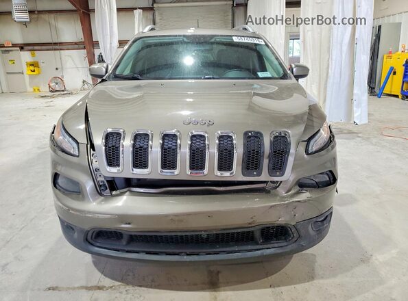 1C4PJMCS2HW525151 2017 JEEP CHEROKEE Silver Front view