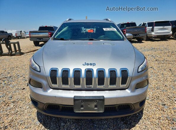 1C4PJMCS2HW565598 2017 JEEP CHEROKEE Silver წინა ხედი