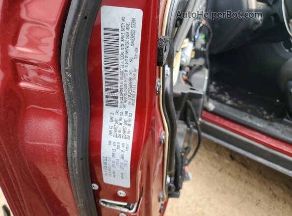 1C4PJMCS2HW646990 2017 JEEP CHEROKEE Red ძრავის განყოფილების ხედი