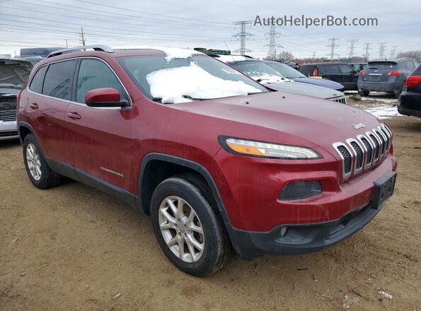 1C4PJMCS2HW646990 2017 JEEP CHEROKEE Red წინა მარჯვენა