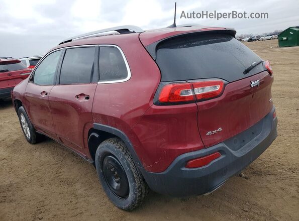 1C4PJMCS2HW646990 2017 JEEP CHEROKEE Red უკანა მარცხენა