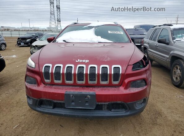 1C4PJMCS2HW646990 2017 JEEP CHEROKEE Red წინა ხედი