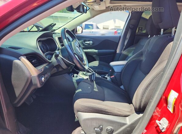 1C4PJMCS3GW142740 2016 JEEP CHEROKEE Red წინა სალონის ხედი