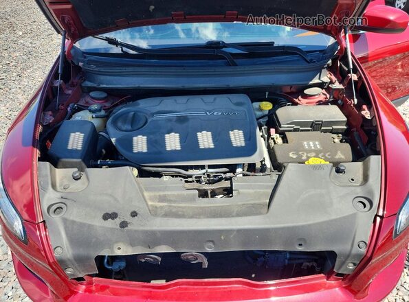 1C4PJMCS3GW142740 2016 JEEP CHEROKEE Red უკანა სალონის ხედი
