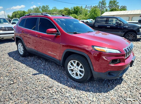 1C4PJMCS3GW142740 2016 JEEP CHEROKEE Red წინა მარჯვენა