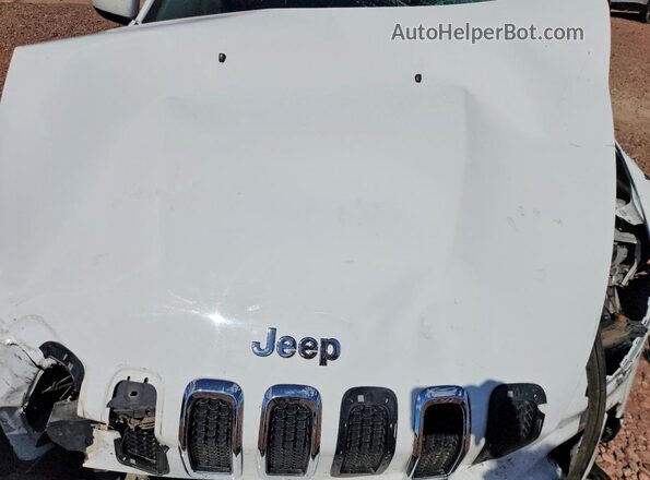 1C4PJMCS3HD227557 2017 JEEP CHEROKEE White ძრავის განყოფილების ხედი
