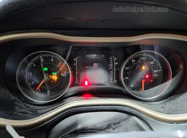 1C4PJMCS4GW131858 2016 JEEP CHEROKEE Silver Widok zestawu wskaźników