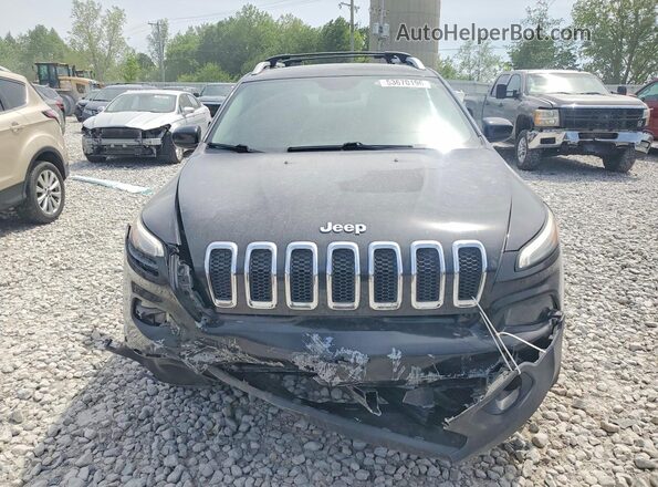1C4PJMCS4GW155027 2016 JEEP CHEROKEE Black Front view