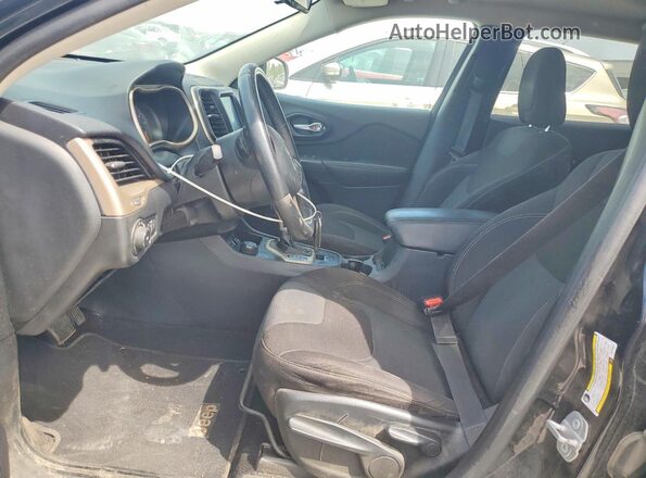 1C4PJMCS4GW155027 2016 JEEP CHEROKEE Black Front interior view