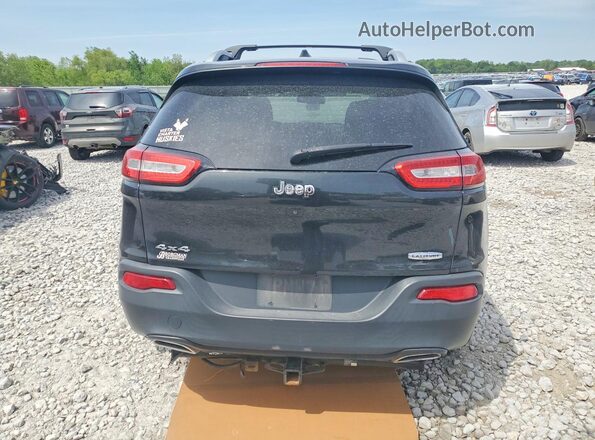 1C4PJMCS4GW155027 2016 JEEP CHEROKEE Black Rear view