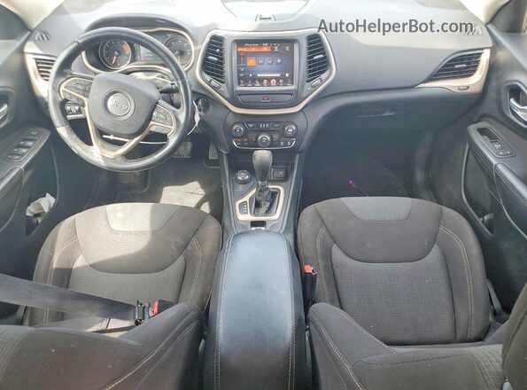 1C4PJMCS4GW155027 2016 JEEP CHEROKEE Black Dashboard view
