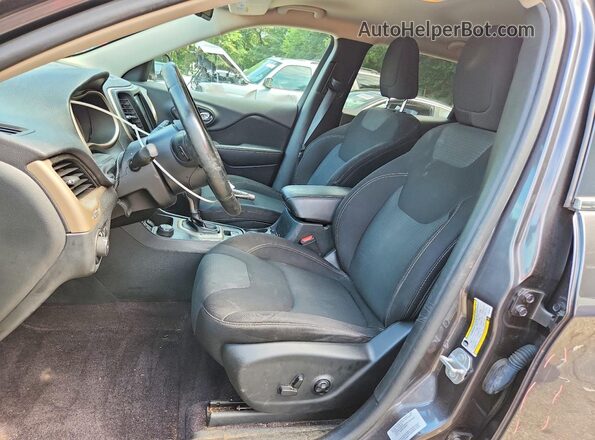 1C4PJMCS4GW300115 2016 JEEP CHEROKEE Charcoal Widok wnętrza z przodu
