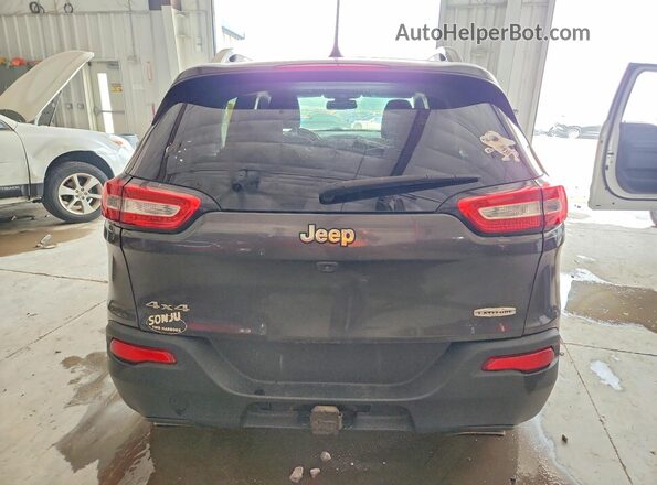 1C4PJMCS4HW616180 2017 JEEP CHEROKEE Gray Вид ззаду