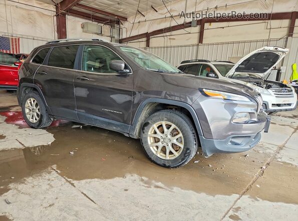 1C4PJMCS4HW616180 2017 JEEP CHEROKEE Gray Передня права чверть