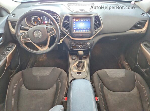 1C4PJMCS4HW616180 2017 JEEP CHEROKEE Gray Вид панелі приладів