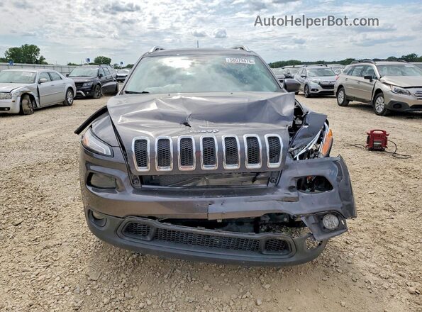 1C4PJMCS4HW651902 2017 JEEP CHEROKEE Gray Vista frontal