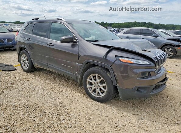 1C4PJMCS4HW651902 2017 JEEP CHEROKEE Gray Delantero derecho