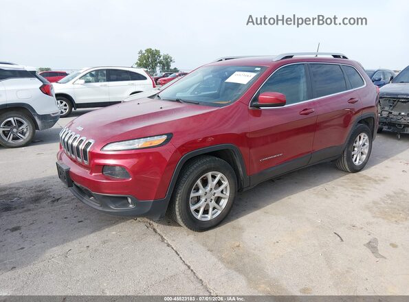 1C4PJMCS5GW101851 2016 JEEP CHEROKEE Red Передня ліва чверть