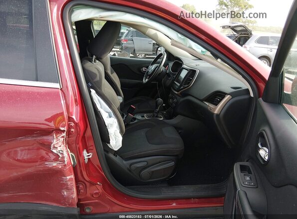 1C4PJMCS5GW101851 2016 JEEP CHEROKEE Red Вид салону спереду