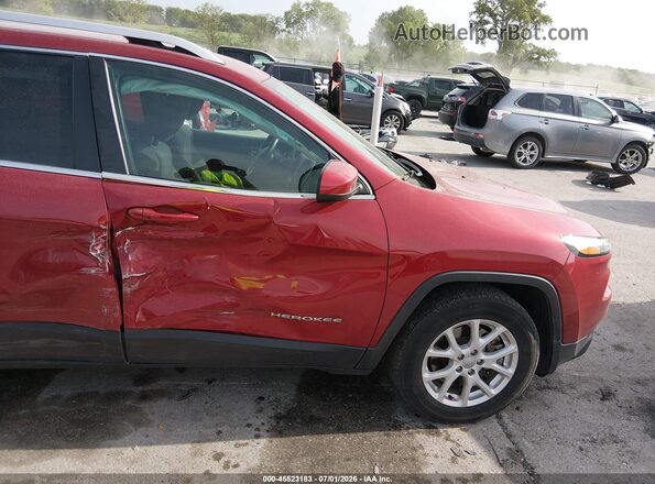 1C4PJMCS5GW101851 2016 JEEP CHEROKEE Red Вид спереду