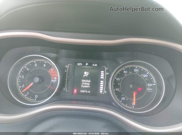 1C4PJMCS5GW101851 2016 JEEP CHEROKEE Red Вид задніх сидінь