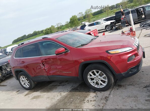 1C4PJMCS5GW101851 2016 JEEP CHEROKEE Red Вид задньої частини салону