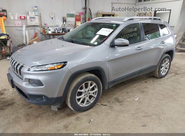 1C4PJMCS5HD226782 2017 JEEP CHEROKEE Gray Առջևի ձախ երեք քառորդ տեսարան