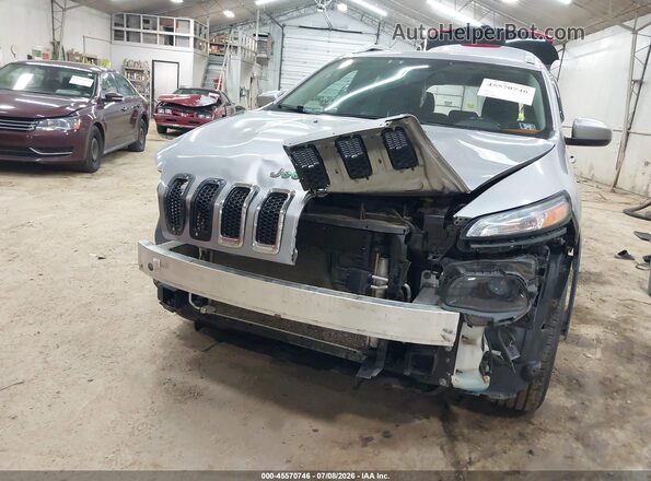 1C4PJMCS5HW570830 2017 JEEP CHEROKEE Silver Դիմացի տեսք