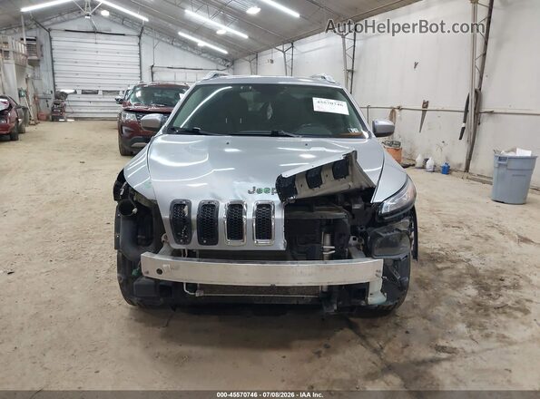 1C4PJMCS5HW570830 2017 JEEP CHEROKEE Silver Սալոնի հետևի տեսք