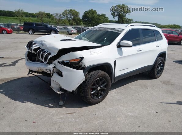 1C4PJMCS5HW646725 2017 JEEP CHEROKEE White Przód lewy