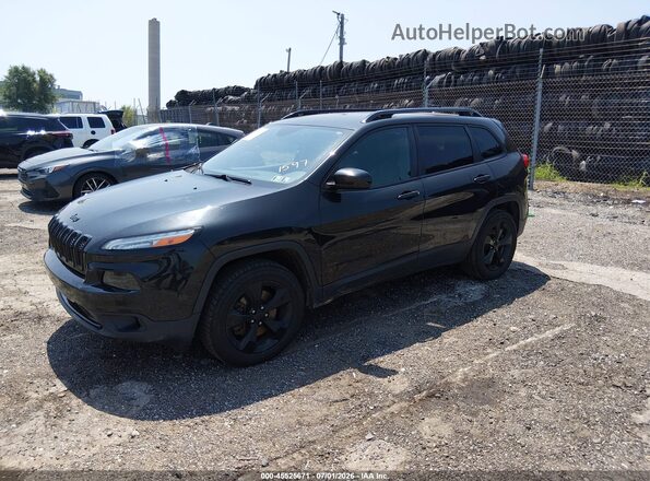 1C4PJMCS6GW101597 2016 JEEP CHEROKEE Black Առջևի ձախ երեք քառորդ տեսարան