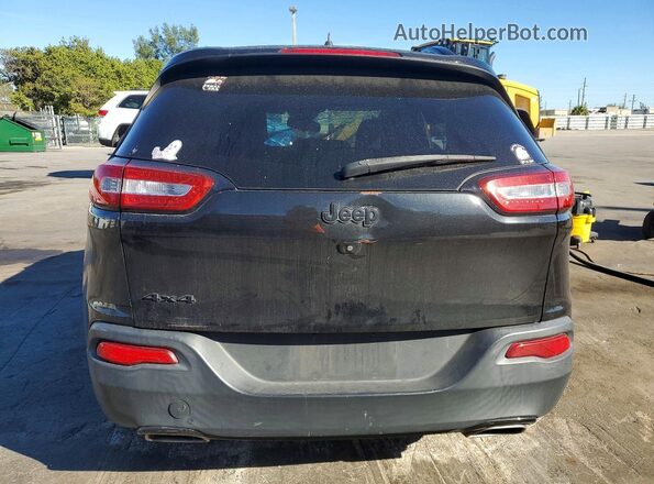 1C4PJMCS6GW114673 2016 JEEP CHEROKEE Black Հետևի տեսք