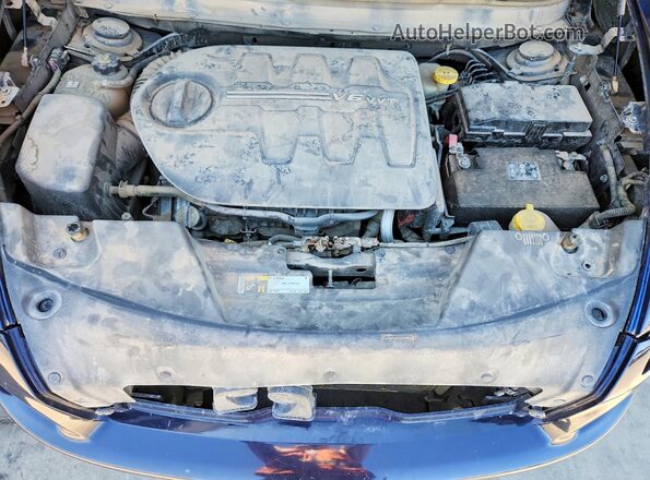1C4PJMCS6GW192760 2016 JEEP CHEROKEE Blue Vista del compartimento del motor